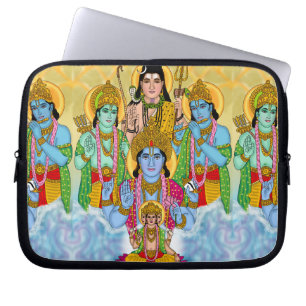Funda para portátil Brahma Vishnu Shiva Ram Krishn