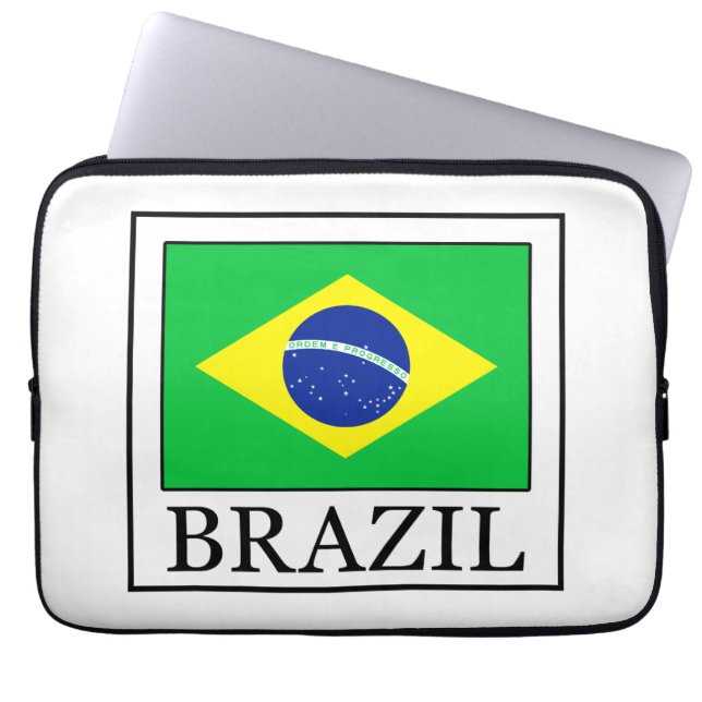 Funda Para Portátil Brasil (Frente)