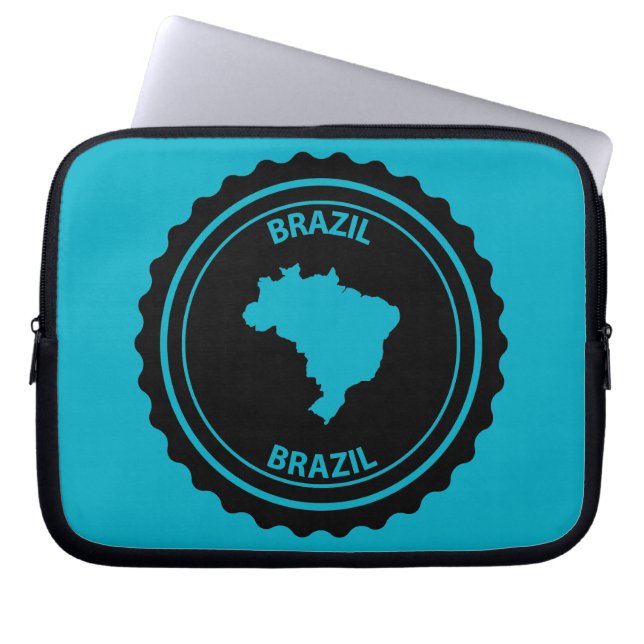Funda Para Portátil Brasil (Frente)