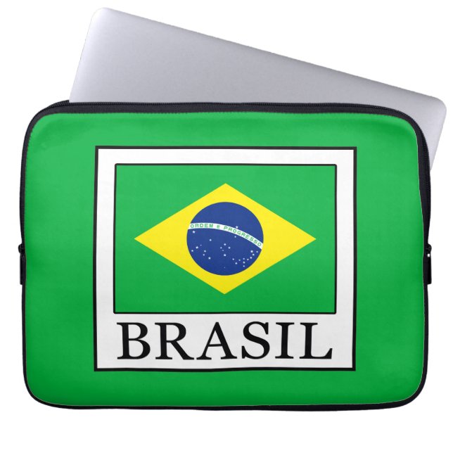 Funda Para Portátil Brasil (Frente)