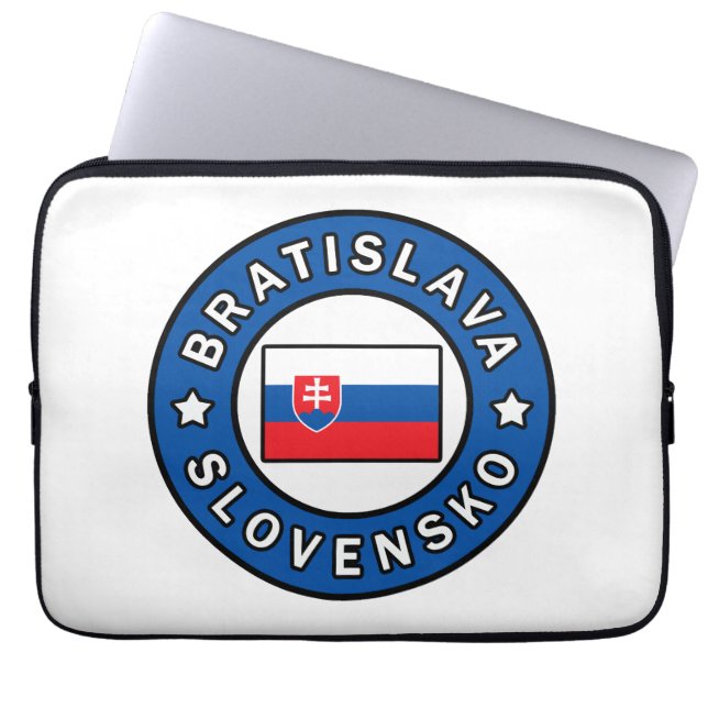 Funda Para Portátil Bratislava Slovensko (Frente)