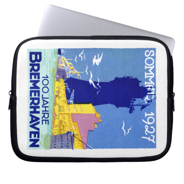 Funda Para Portátil Bremerhaven Alemania 1927 (Frente)