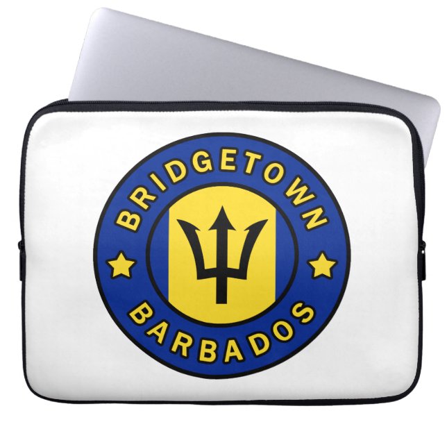 Funda Para Portátil Bridgetown Barbados (Frente)