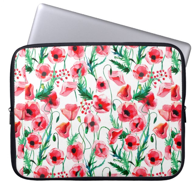 Funda Para Portátil Brillante y maravilloso verano otoño hierba fl (Frente)