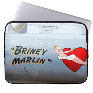 Funda Para Portátil Briney Marlin B-24 Nariz Art (Fuselaje de época)