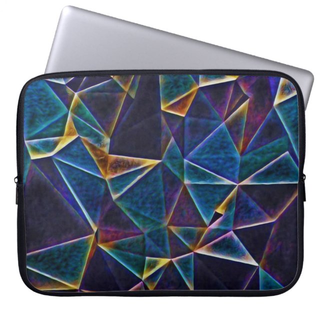 Funda Para Portátil Broken Bubbles  Laptop Sleeve (Frente)