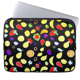 Funda Para Portátil Brote de frutas tropicales neonesas