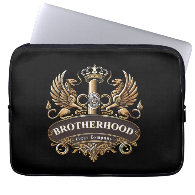 Funda Para Portátil Brotherhood Cigar Company Laptop Sleeve (Frente)