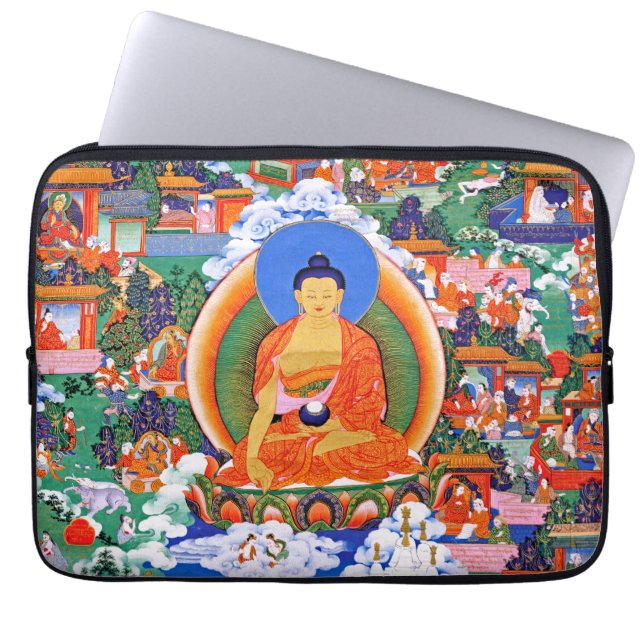 Funda Para Portátil Buda - Buda Shakyamuni (Frente)