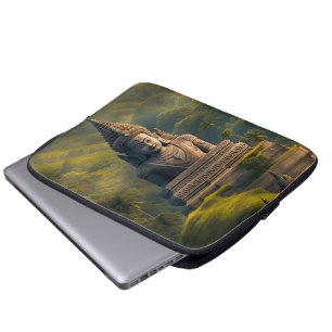 Funda Para Portátil Buda de la montaña de Indonesia 