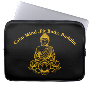 Funda Para Portátil Buda en Lotus Pose