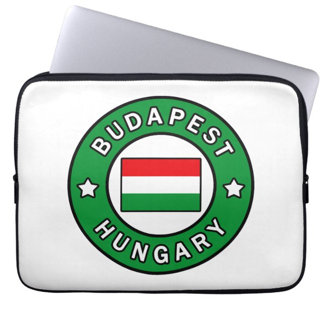 Funda Para Portátil Budapest Hungría (Frente)