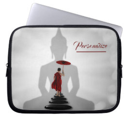 Funda Para Portátil Buddha Monk Zen Meditación Personaliza la Laptop