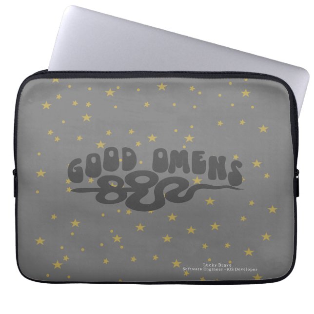 Funda Para Portátil Buen Omens Serpent (Frente)