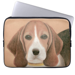Funda Para Portátil Buen perro inteligente. Pastel