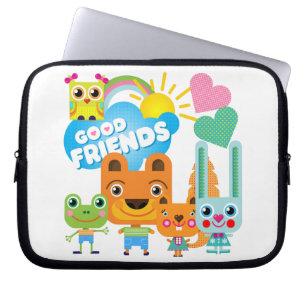 Funda Para Portátil Buenos amigos de los animales