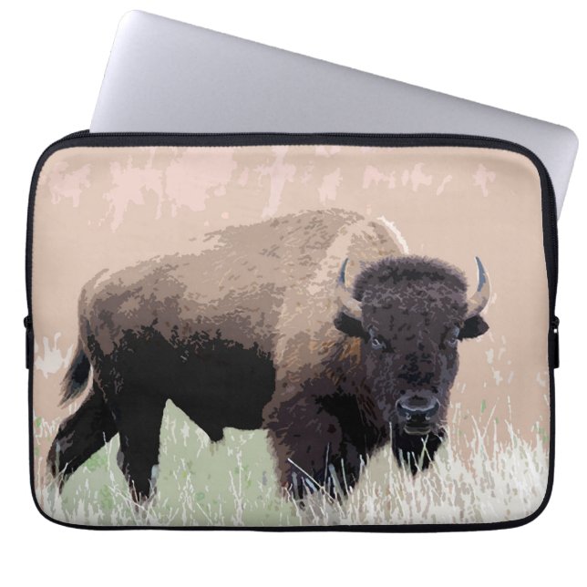 Funda Para Portátil Búfalo / Bison (Frente)