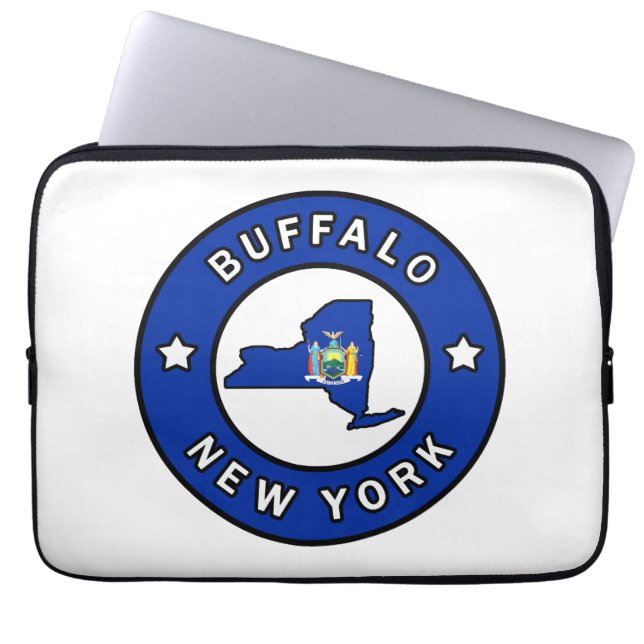 Funda Para Portátil Buffalo Nueva York (Frente)