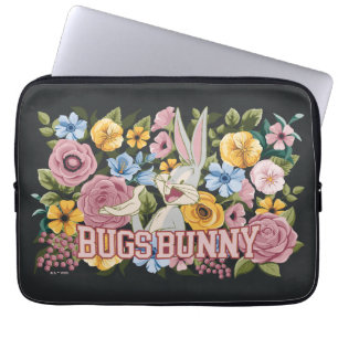 Funda Para Portátil BUGS BUNNY™ Bordado Floral Gráfico