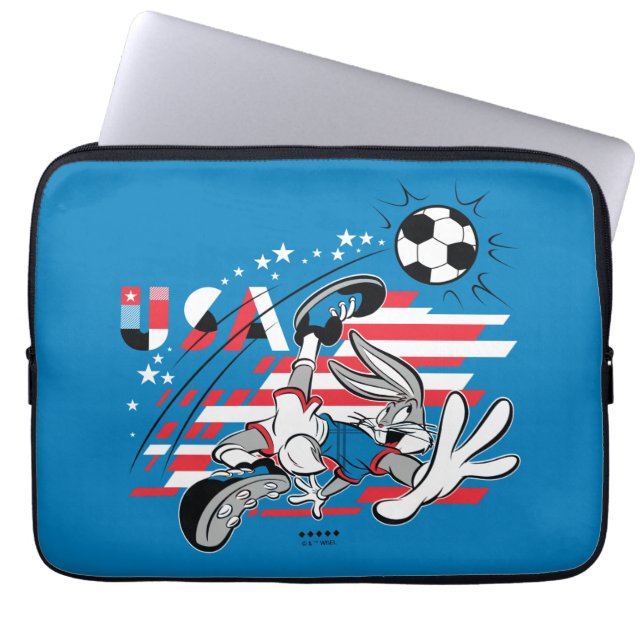 Funda Para Portátil BUGS BUNNY™ Team USA Soccer Graphic (Frente)