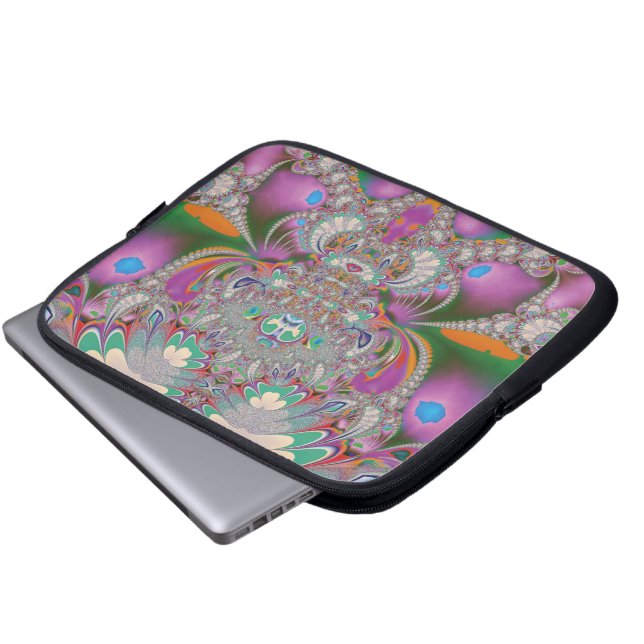Funda Para Portátil Búho de primavera (Inferior anverso)