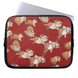 Funda Para Portátil Bulldog del baile