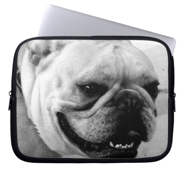 Funda Para Portátil Bulldog francés (Frente)