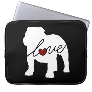 Funda Para Portátil Bulldog inglés Loveq