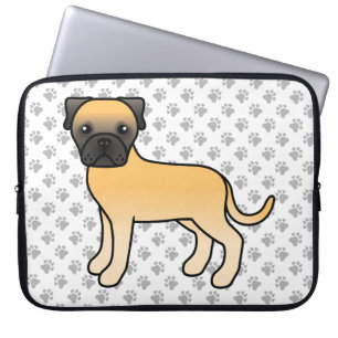Funda Para Portátil Bullmastiff cervato perro de dibujos animados lind