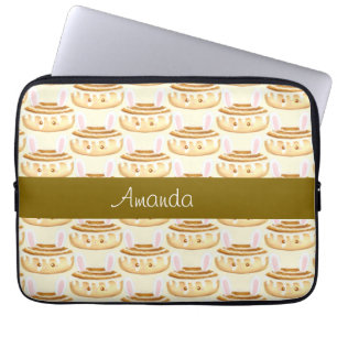 Funda Para Portátil Bun de Cinnamon de postre dulce conejo