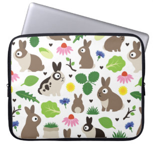 Funda Para Portátil Bunnies Y Sus Tratamientos