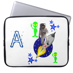 Funda Para Portátil Buque espacial Astronauta de Sleeve para portátile