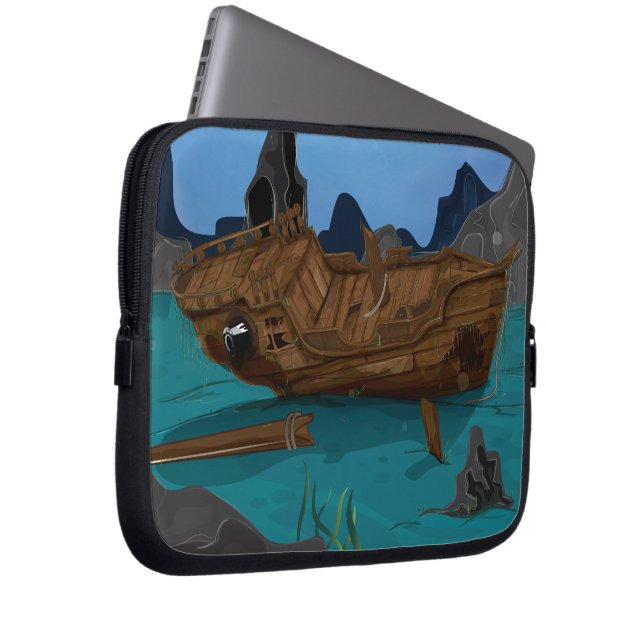 Funda Para Portátil Buques subacuáticos (Anverso derecho)