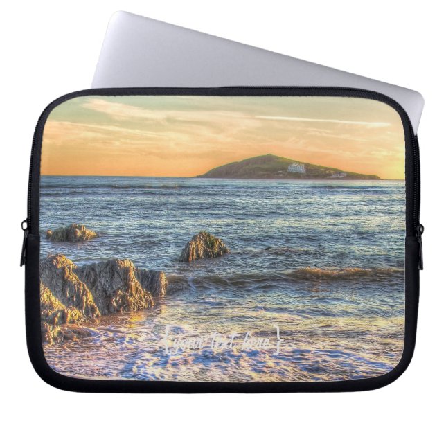 Funda Para Portátil Burgh Island desde Bantham al sol... (Frente)