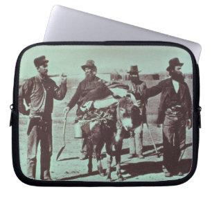 Funda Para Portátil Buscadores de oro norteamericanos, c.1849 (foto de