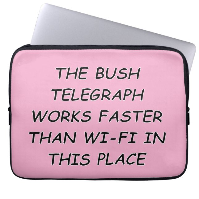 Funda Para Portátil Bush Telegraph (Frente)