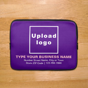 Funda Para Portátil Business Brand Purple Laptop Sleeve