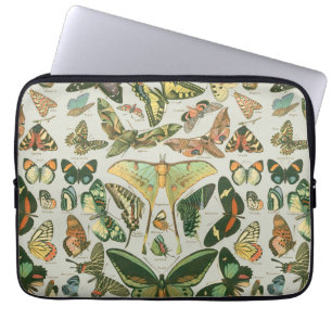 Funda Para Portátil Butterfly Vintage Antiguo Butterflies Art