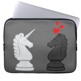 Funda Para Portátil Caballero del ajedrez del unicornio
