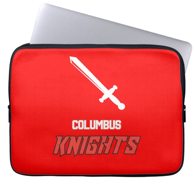 Funda Para Portátil Caballeros de Columbus (Frente)
