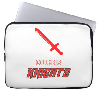 Funda Para Portátil Caballeros de Columbus blancos