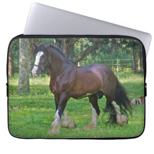 Funda Para Portátil Caballo Clydesdale