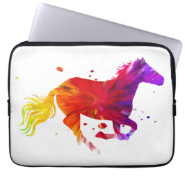 Funda Para Portátil Caballo colorido