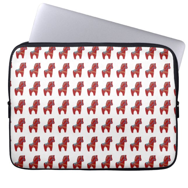 Funda para portátil Caballo Dala Rojo (Frente)