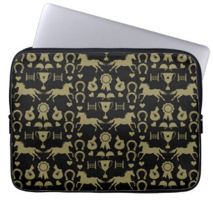 Funda Para Portátil Caballo de oro
