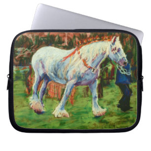 Funda Para Portátil Caballo gris Shire Caballo para portátiles de 10 p