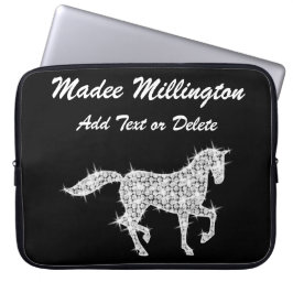 Funda Para Portátil Caballo - Manga de Bling - SRF