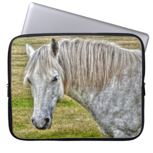 Funda Para Portátil Caballo salvaje Pony de la Selva Blanca