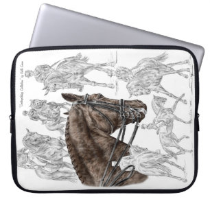 Funda Para Portátil Caballos de Dressage recopilados FEI
