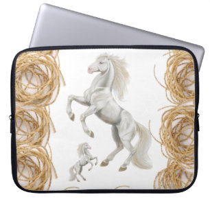 Funda Para Portátil Caballos de manga para portátiles